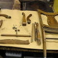 demonteeritud antiikne tool